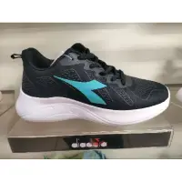 在飛比找蝦皮購物優惠-Diadora Gonzalo 黑色黑色白色鞋子 Origi