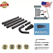Adjustable Universal Gutter Cleaning Kit with Convenient Nozzle & Extensions