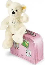 [Steiff] 111563 Lotte Teddy Bear in Case Soft Toy Multi-Coloured