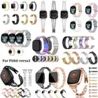 Band For Fitbit Versa 4/3/Sense 2/Sense Metal Strap Stainless Steel Replacment