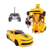 Family Smiles Kids Transforming Robot RC Car Toys for Boys 8-13 Remote Contro...