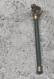Evel Knievel Cobra Head Swagger Stick Large Pummel Custom Ideal