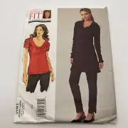 Vogue Patterns V1197 Top and Pants Cowl Neck Raglan Sleeves OZ Uncut