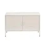 Buffet Sideboard Metal Cabinet BASE White ArtissIn