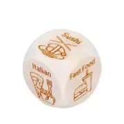 White Elephant Gifts for Adults Stocking Stuffers for Women Men 1 Food Dice