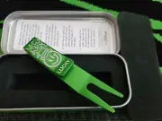 RARE SCOTTY CAMERON SHAMROCK GRINDER LUCKY BRIGHT DIP GREEN DIVOT PIVOT TOOL⛳⛳⛳