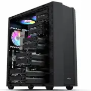 F10 Airflow Full-Tower Case Multi-HDD Drive Server Case Support EATX/ATX/ITX/...
