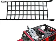 Car Rooftop Net,Car Top Net 61.4x19.7 Inches, Car Roof Net, Car Hammock Storage | Accessories, Waterproof for Self-Driving Tour, Hiking