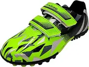 [tiebaoGanar] Turf Soccer Shoes for Boys Girls Football Cleats Hook-and-Loop Adjustable Strap (Toddler/Little Kid)