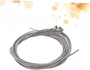 Hoement 4-piece Stainless Steel Bass Strings Set 4 String Bass Guitar Strings Replace Worn or Broken Strings for Beginners and Professionals Made in Australi