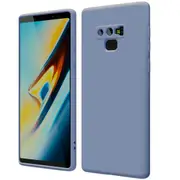 MCC For Samsung Galaxy Note 9 Soft Liquid Silicone Shockproof Case Cover Note9 N960 [Grey Purple]