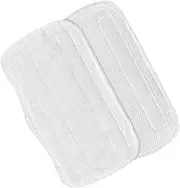 [KAILIKETIY] 2pcs Replacement Mop Pads Compatible with Shark Steam Mop Washable Microfiber Cloths Highly Absorbent Floor Cleaning Covers Durable for Home and Office Use