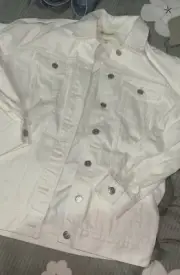 NWT White Madewell Oversized Jean Jacket- XSmall