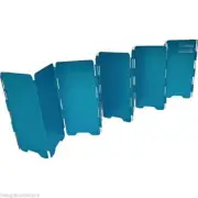NEW Olicamp Convector Windshield Anodized Aluminum Windscreen Blue w/Stuff Bag