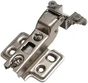 1pc Hole Hinge for Metal Or Aluminum Alloy Door Cupboard Door Furniture Hardware Cabinet Hinge (Size : Half Overlay)