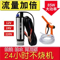 在飛比找蝦皮商城精選優惠-抽油泵柴油12V24伏電動小型自吸油泵加油槍抽油機器油抽子抽