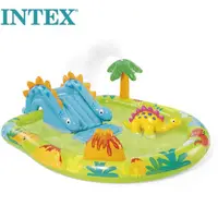 在飛比找蝦皮購物優惠-現貨 intex 泳池 家庭滑梯戲水池 Intex 消暑 自