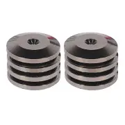 8PCS Copper Speaker Isolation Pad Anti-Shock Floor Stand Base Feet Pad CCC