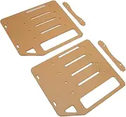 DIY Hard Drive Bracket, Multi Layer Accurate Mounting Hole DIY Acrylic Hard Disk Rack for Installation of Multiple 3.5Inch Hard Drives and Multiple 8Cm Fans (4 Layers)
