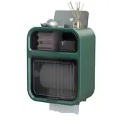 Toilet Paper Storage Box Multifunctional Wall-Mounted Toilet Tissue Box