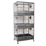 Triple Stackers Breeding Bird Parrot Cage Aviary Cockatoos Bird