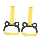 Gymnastics Rings Gym Rings Nonslip Handle Boys Girls for Kids Pull up Rings for
