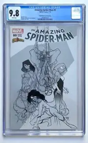 Amazing Spider-Man 9 CGC 9.8 ComicXposure Sketch Variant Spider-Verse 2015