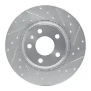 Dynamite Friction Rear Passenger Side Disc Brake Rotor for Audi (631-73061R) (for: Audi)