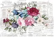 Redesign DÉCOR TRANSFERS® – Imperial Garden Size 44"x30", Cut INTO 6 Sheets 655350635534 Rub on Transfer for Wall or Furniture Decoration