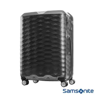 【Samsonite 新秀麗】25吋Polygon 極致奢華PC煞車雙輪TSA行李箱(多色可選)