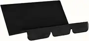 Swing Cover Chair Foldable Cushion Patio Garden Yard Seat Replacement (Black)