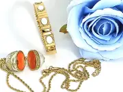 Imperial Fabergé Egg Faberge Egg Necklace Jewelry style Gift for her wedding 24k