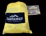 Castaway Travel Hammock Double Travel Hammock - New! Yellow/Blue