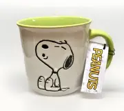 NEW Peanuts SNOOPY HOWLING 3D Graphics 21oz Large Stoneware Coffee Mug