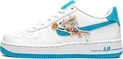 [Nike] Air Force 1 Space Jam Tune Squad Grade School Sizing (Numeric_4) White