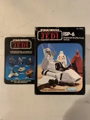 Vintage Star Wars 1983 ROTJ ISP-6 Imperial Shuttle Pod Mini Rig Kenner (Pg139C)