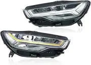 Car Front Lights Compatible For A6 C7 2012-2018 Accessories A6L LED Headlights DRL Turn Signal Lamp Assembly(12-15_NO AFS)