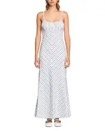 Sandro Striped Maxi Dress