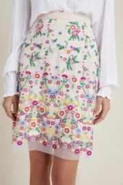 NWT Anthropologie Eva Franco Pascaline Tulle Skirt Size 10 #275