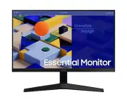 Samsung 24" Essential Monitor S3 S31C 1000:1 16:9 1,920 x 1,080 5ms 75Hz