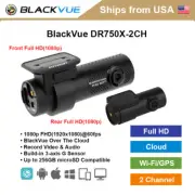 BlackVue 2 Channel DR750X-2CH 256GB Dashcam + Hardwire Cable