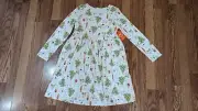 New Wonder Nation Nutcracker Ballet Christmas Dress Jersey Long Sleeve 10/12