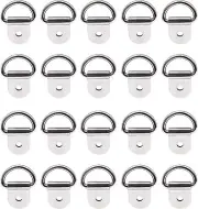 Stainless Steel D Shape Tie down Anchors D Rings Anchor Lashing Rings for Car
