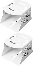 2Pcs Security Bracket Wall Mounted Support for System Durable Mount Stand for Enhanced Stability and Positioning
