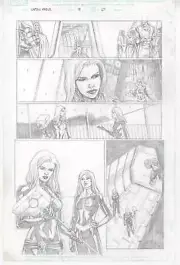 Captain Marvel #18 (152) pg 7 Original Comic Art by Cory Smith