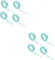 HONMEET 2sets Lace Front Hair System Tape Adhesive Patch for Hair Invisible Hair Sticker Tape for Wig Hair Extension Accessories 4rolls*2