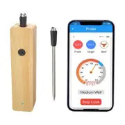 Smart Wireless Meat Thermometer 360FT APP Control Bluetooth Wireless Digital ...
