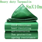 10X8m PVC awninng tent Heavy Duty Canvas Tarpaulin Sun Blocked Waterproof awings
