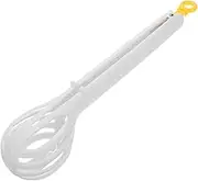Mipcase Noodles with Egg Sandwich Handheld Egg Mixer Tool Manual Hand Whisks Egg Beater Hand Mixer Beaters Whisks for Cooking Egg Whisk Kitchen Whisk Small Whisk Manual Whisk White Plastic