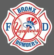 New York Yankee Fire Department 4" Vinyl Decal